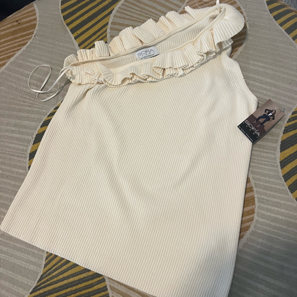 Tank top Cream color